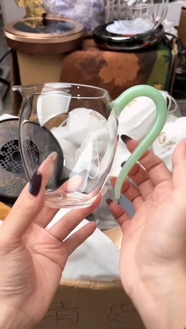 禾墨清雅茶海浅玉色