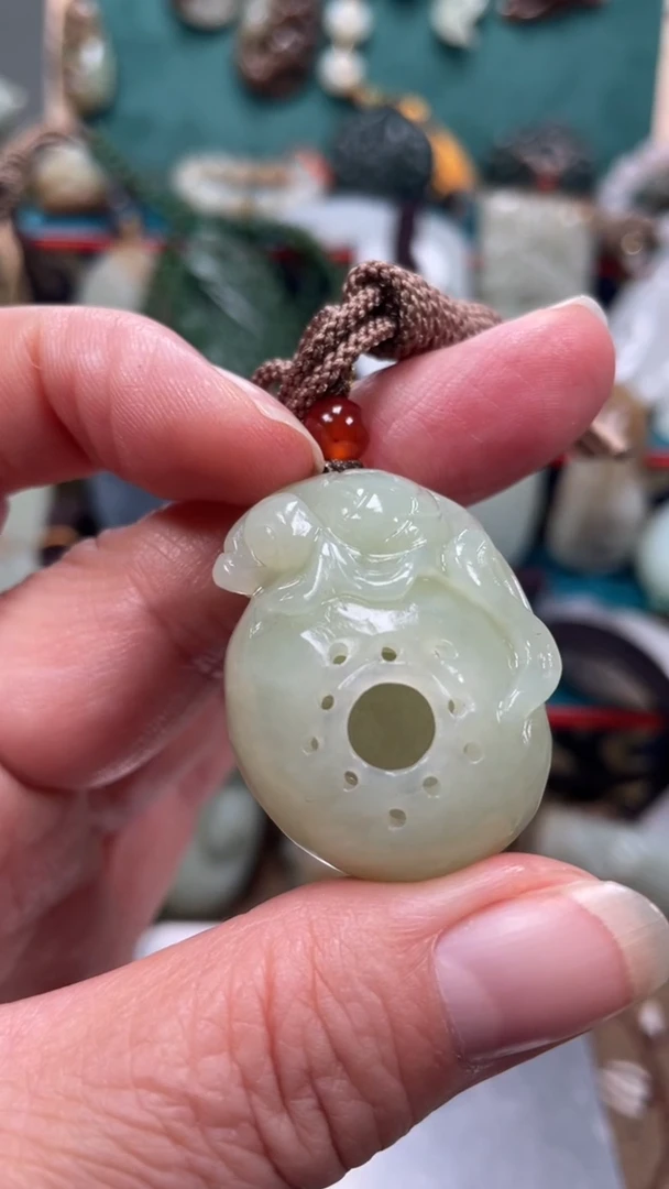 未镶嵌和田玉挂件0054