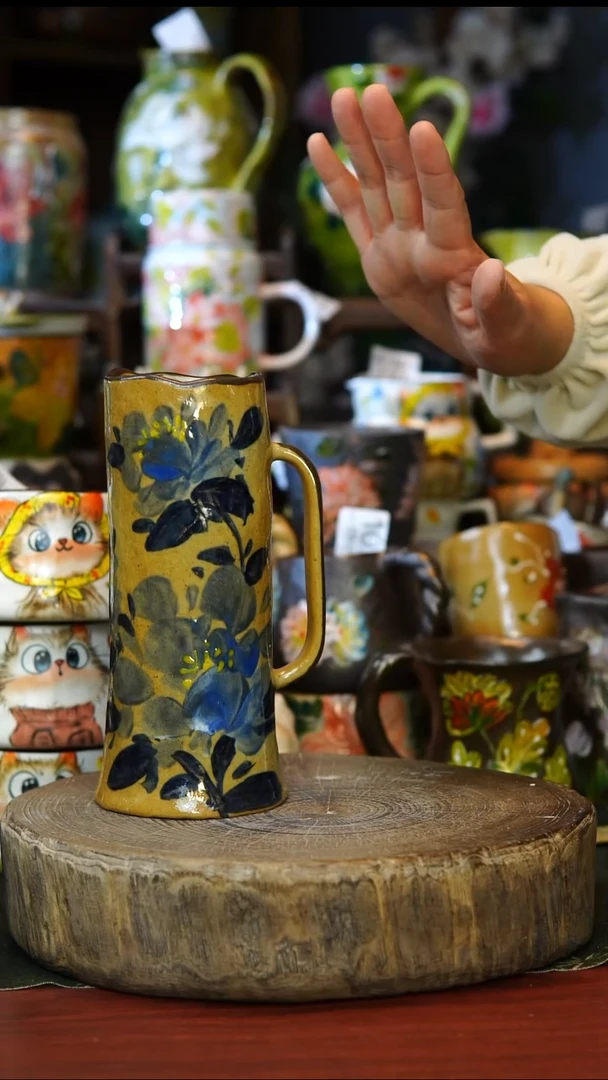 陶瓷149景德镇手工手绘釉下彩