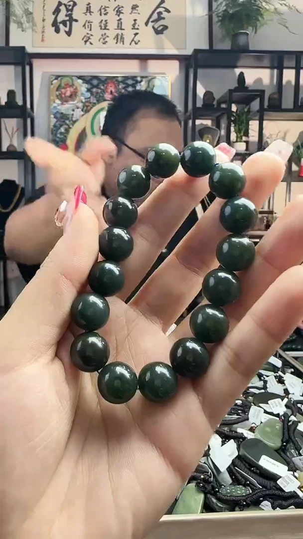 未镶嵌手串和田玉123