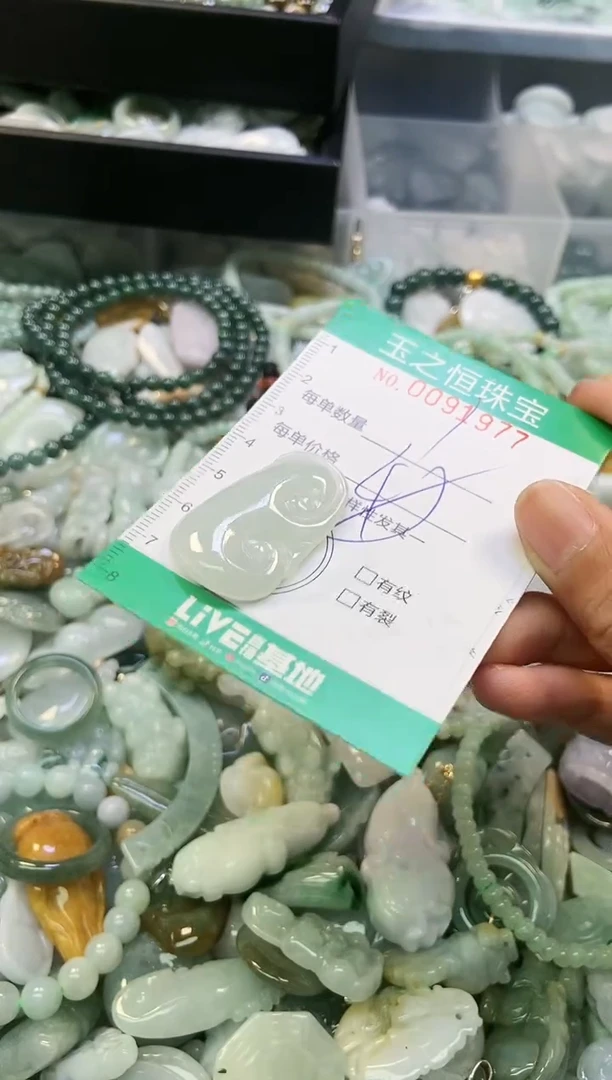翡翠未镶嵌颈饰闪购0091977