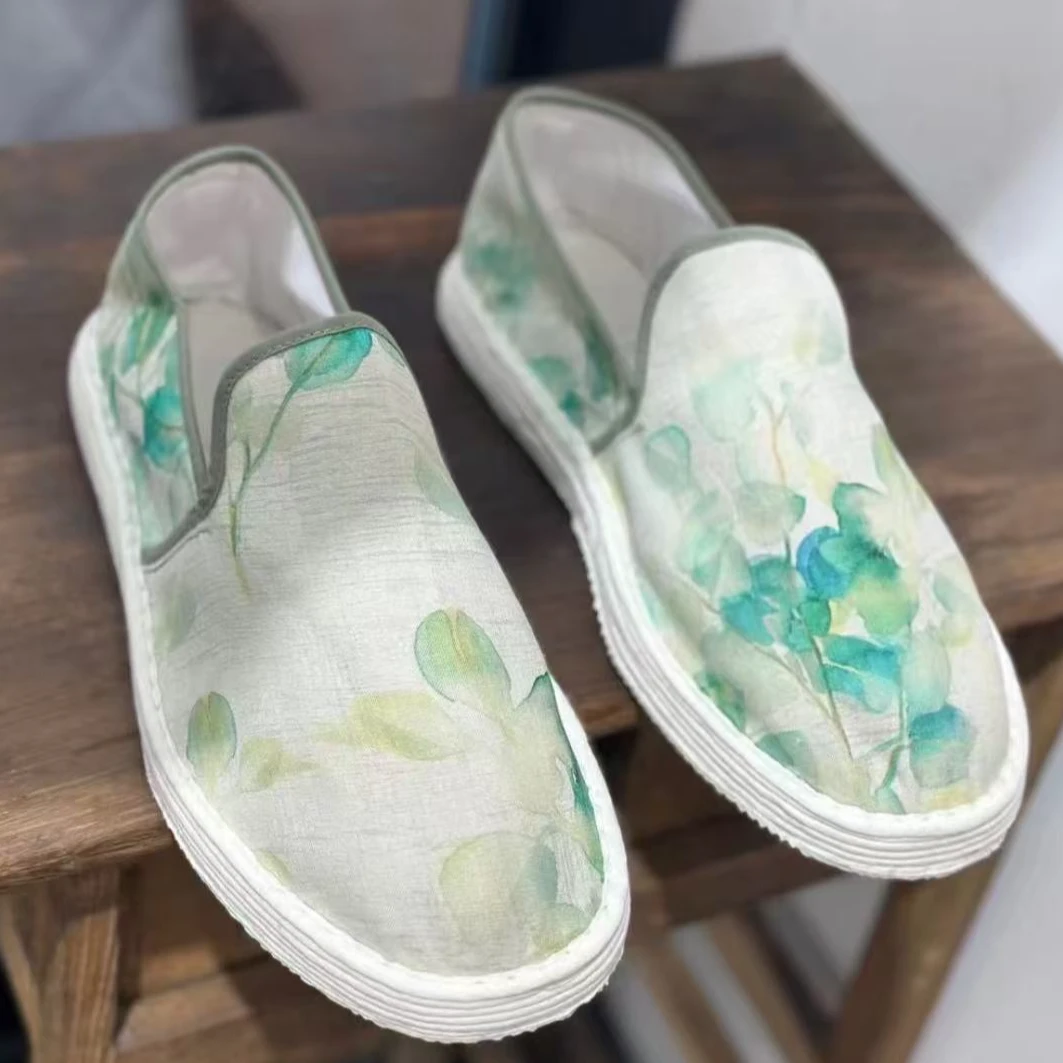 女鞋老北京布鞋夏季绣花时尚老北京舒适透气休闲软底民族风中国风