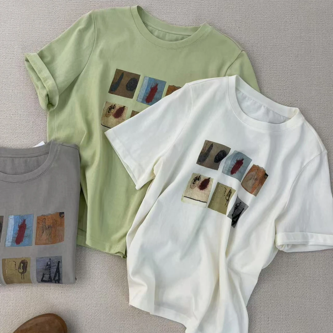 杭州·六图短袖印花T恤