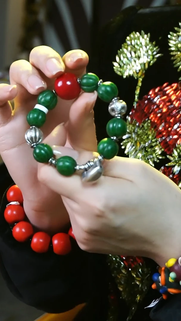 琉璃DIY复古百搭手串