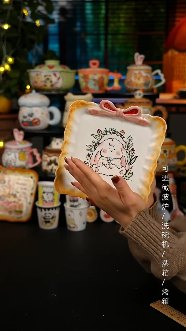 陶瓷便携款景德镇高温釉下彩创意瓷