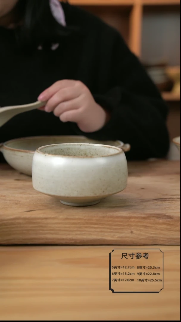 【闪购商品】B001奶奶系列钵钵米饭碗不带勺子
