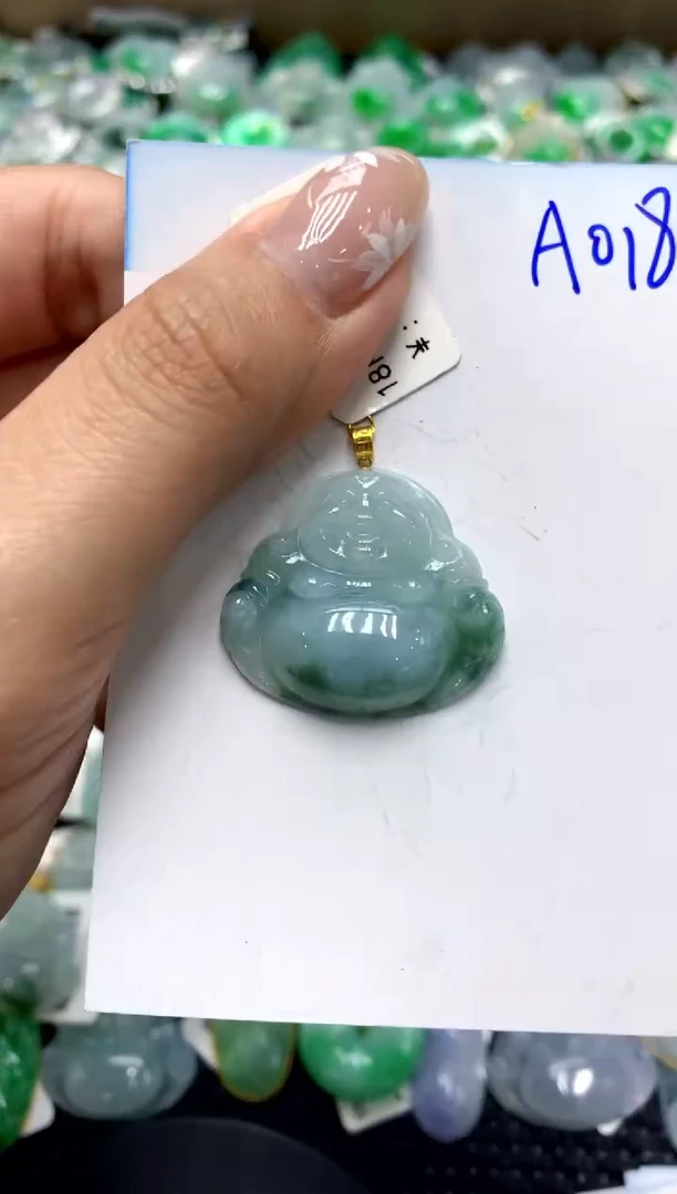 【闪购商品】翡翠颈饰18K金镶嵌111111111111111111