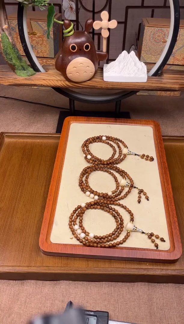 手串库克6m圆珠108设计款