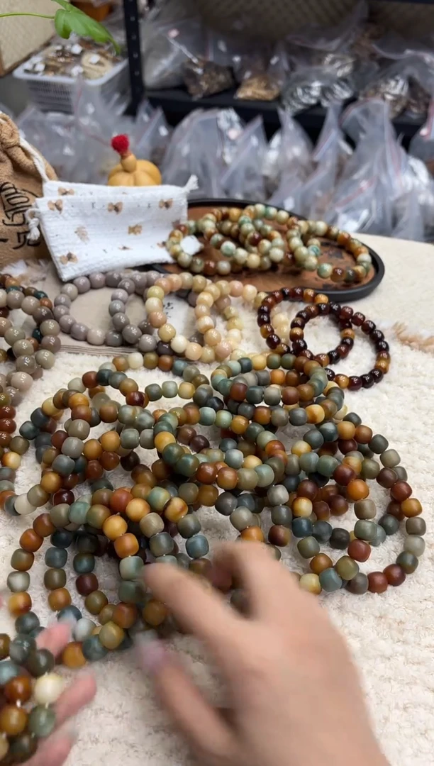 菩提根/象牙果手串13糖壳微瑕福利（523）