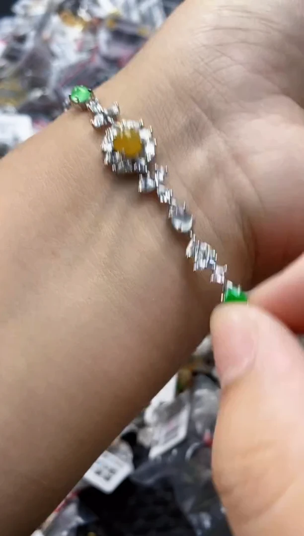 翡翠戒指银S925镶嵌11   11      10