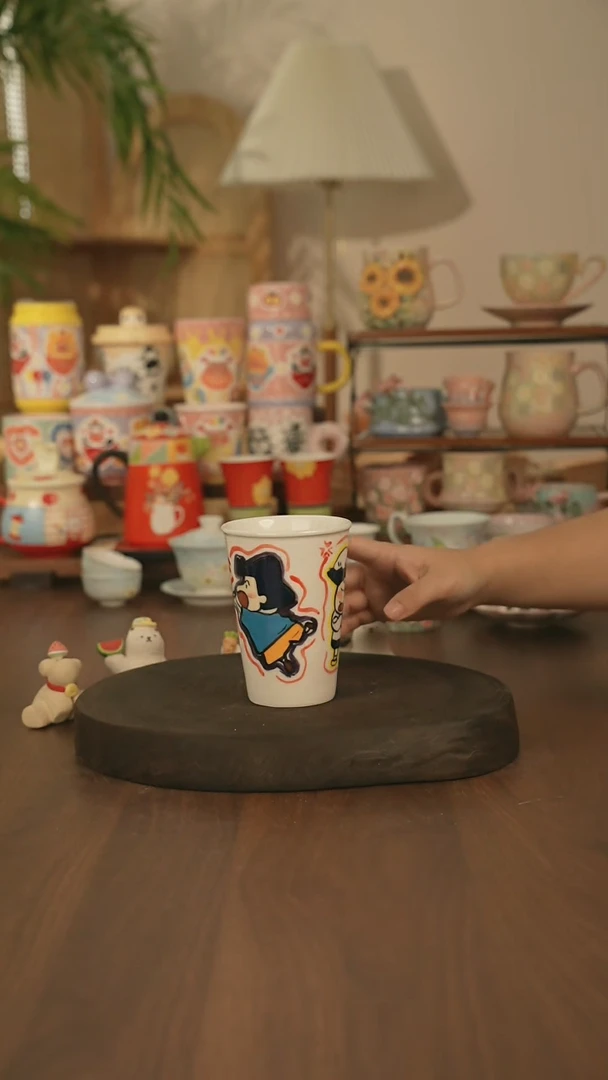 杯子景德镇原创手作陶瓷