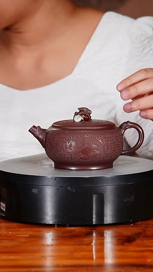 宜兴原矿紫砂壶茶壶300C