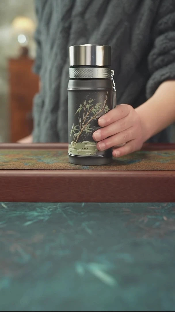 12.16 玄铁石黄 双层车载杯