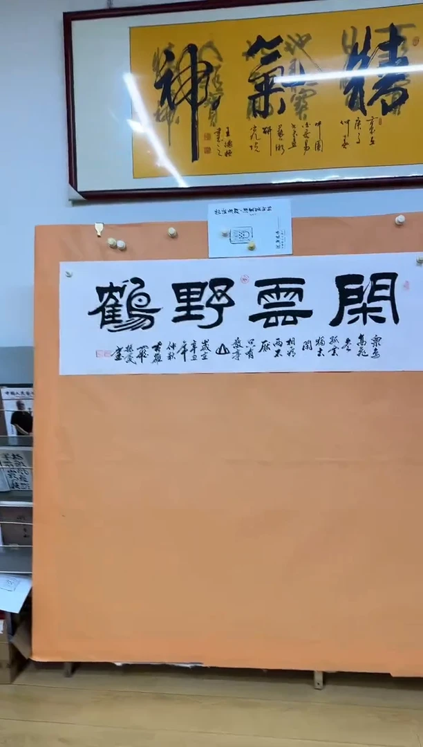 书法闲云野鹤作品