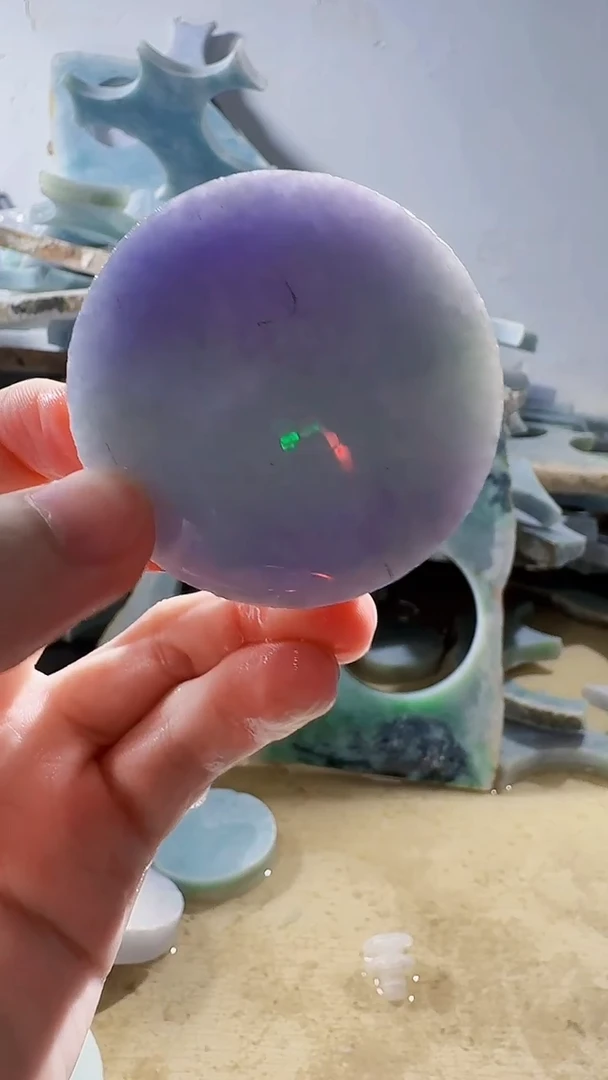 裸石翡翠缅甸翡翠A货文1694