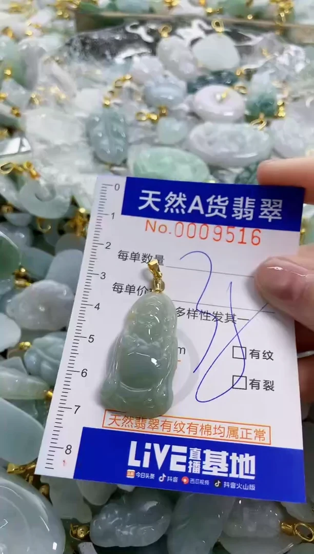 颈饰未镶嵌翡翠天然A货翡翠