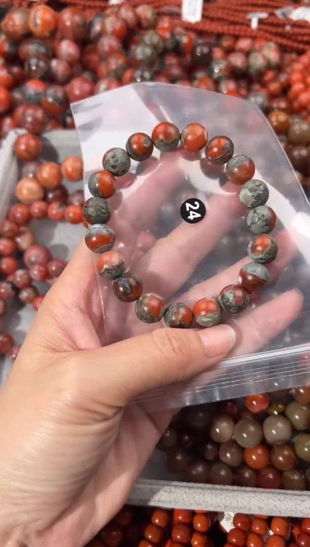 南红玛瑙手串未镶嵌11