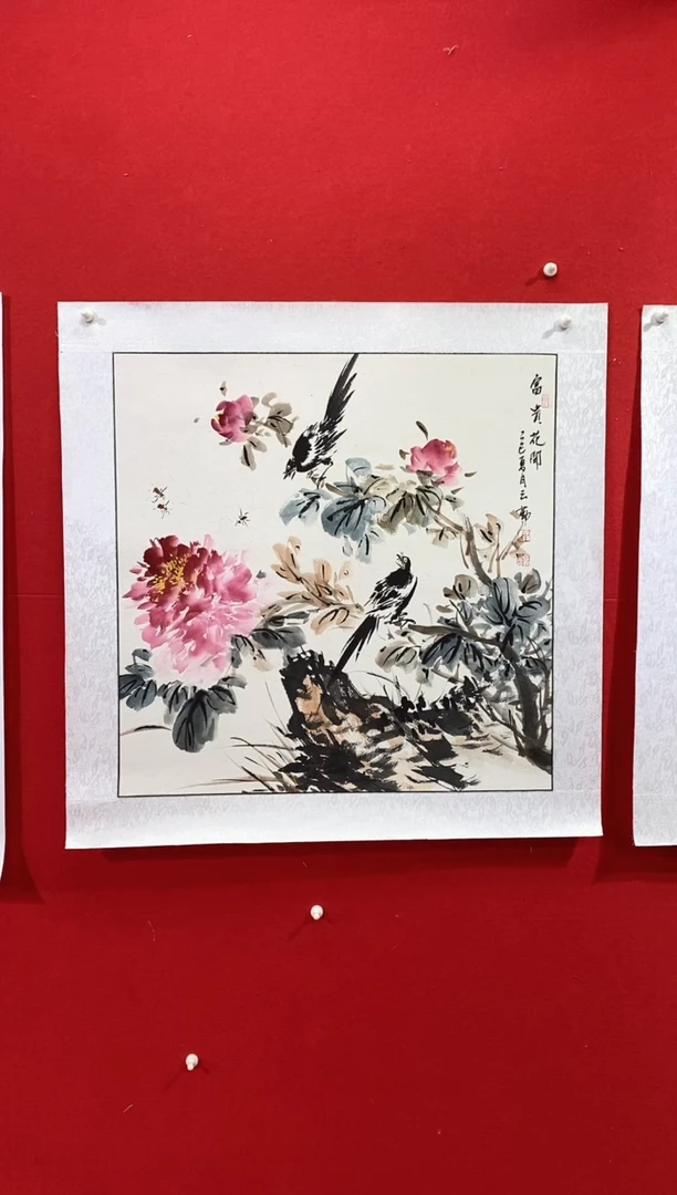 国画国画NYQ杰牛云勤老师作品