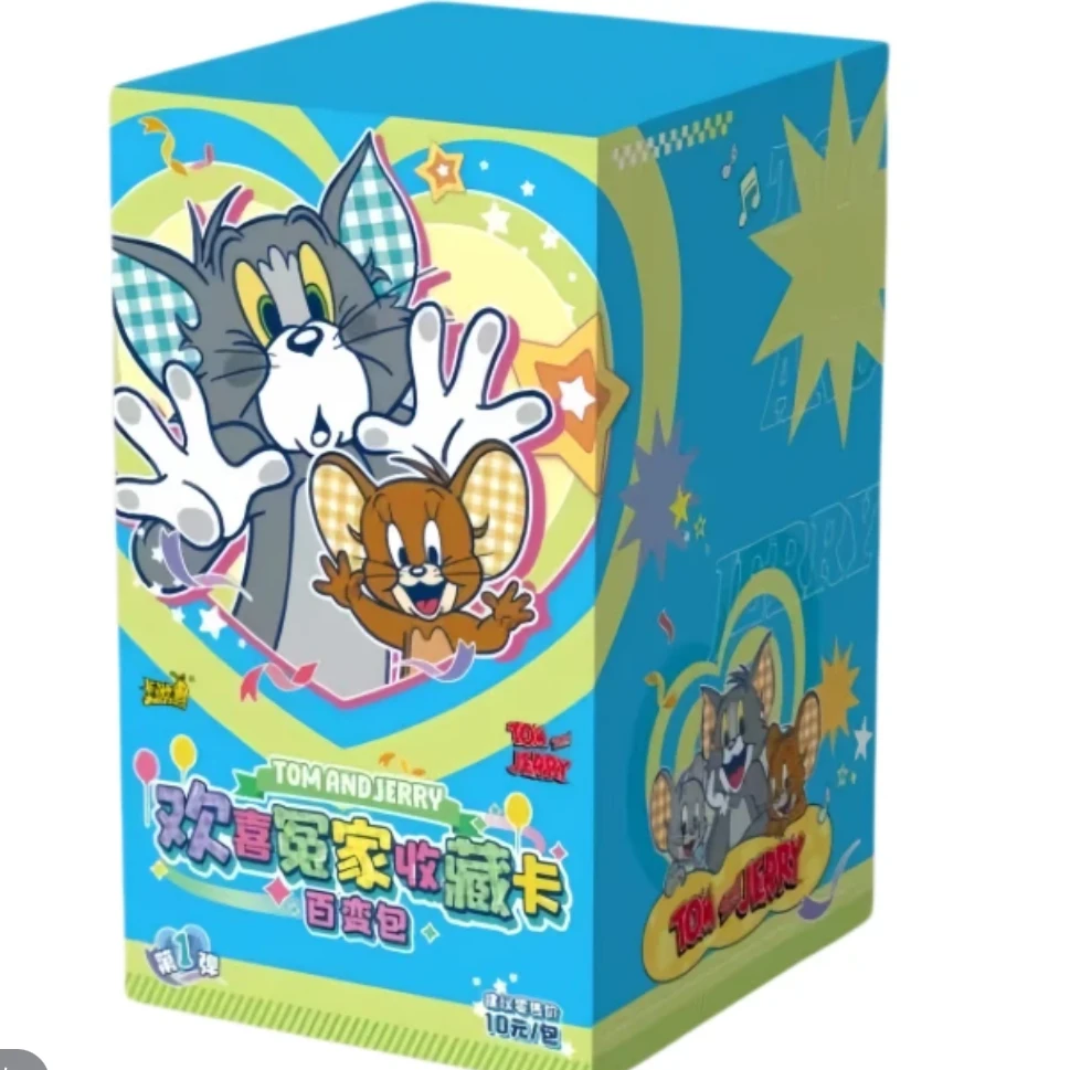 卡游（溜小猫）猫和老鼠欢喜冤家百变包卡牌收藏盲盒代拆