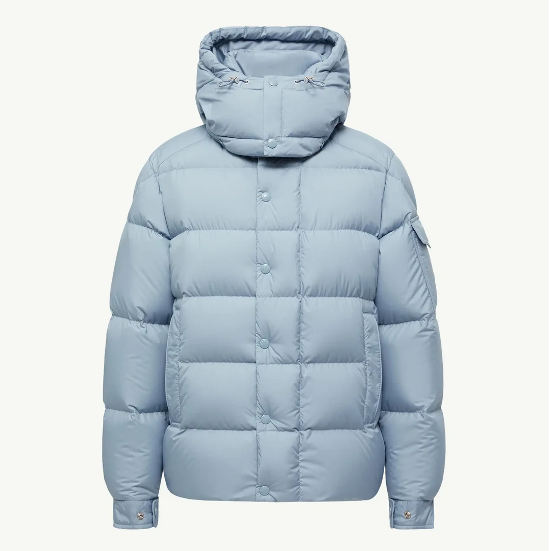 未使用 MONCLER 蒙口25年新款Maya70周年连帽短款羽绒服夹克外套