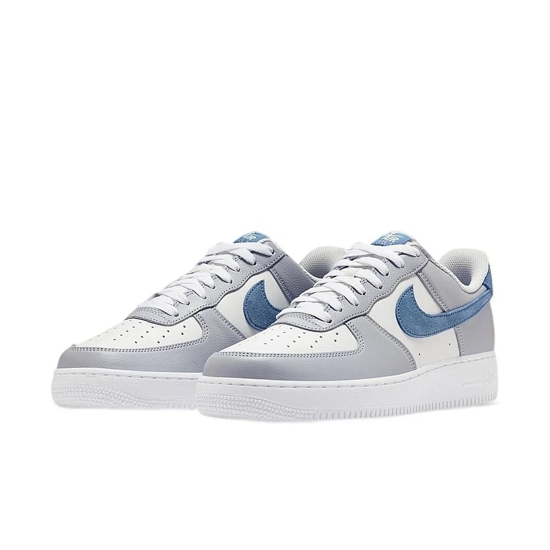 NikeAIRFORCE1耐克男鞋空军一号板鞋蓝灰AF1运动鞋HV1795-141