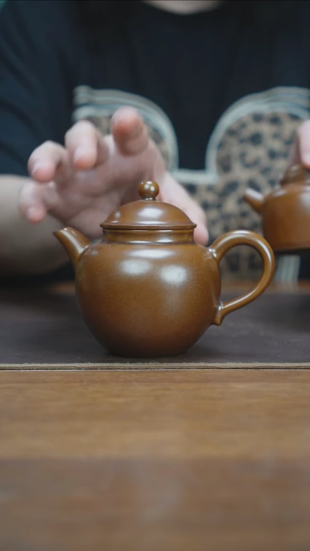 杯景德镇紫金釉容天壶