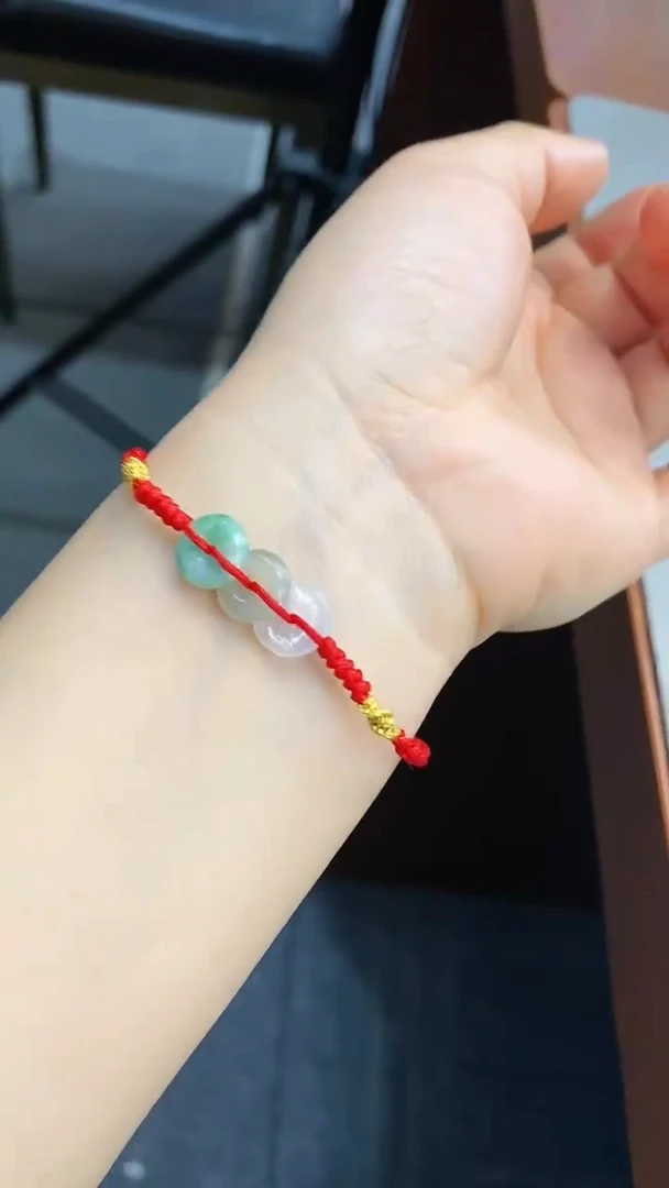 【闪购商品】翡翠手绳未镶嵌平安扣手绳