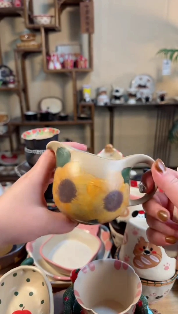 【闪购商品】向日葵公道高温瓷器瓷器