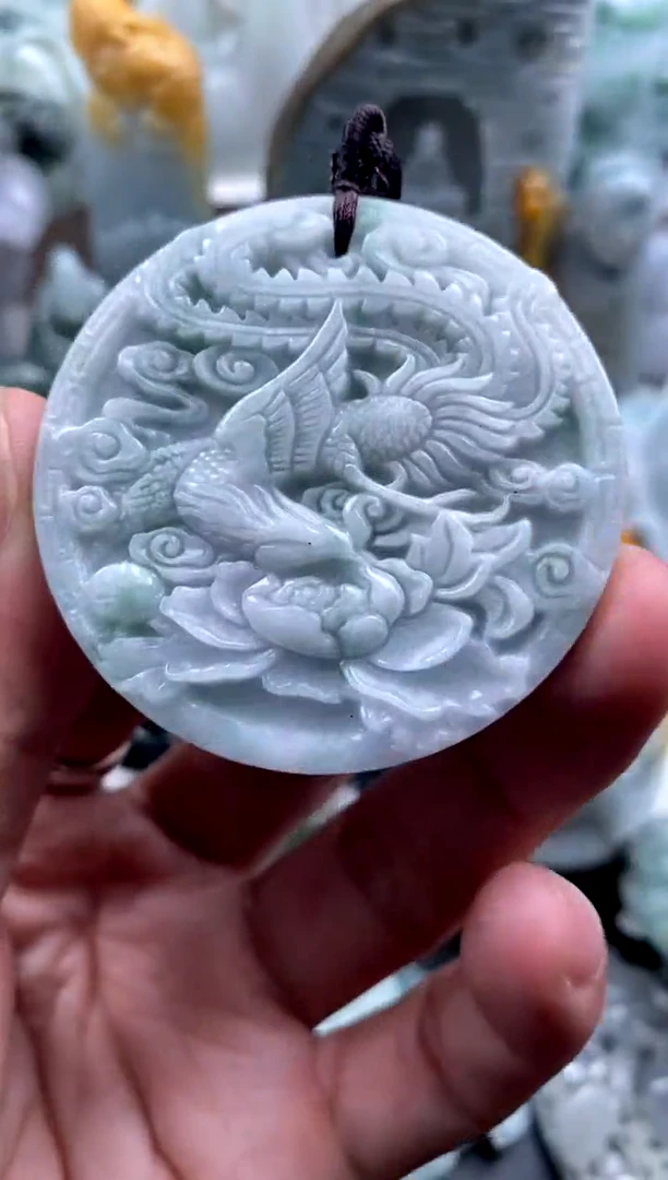 吊坠(不含链)未镶嵌翡翠1