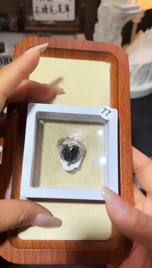 【闪购商品】水晶戒指银S925镶嵌定制