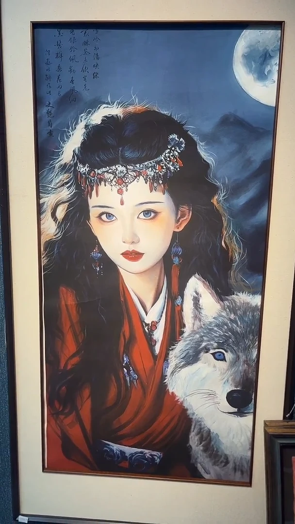 国画九霄甄选国画作品zhb023
