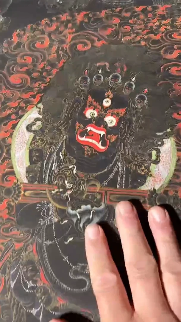 卷轴画藏式珍藏彩绘艺术馆23