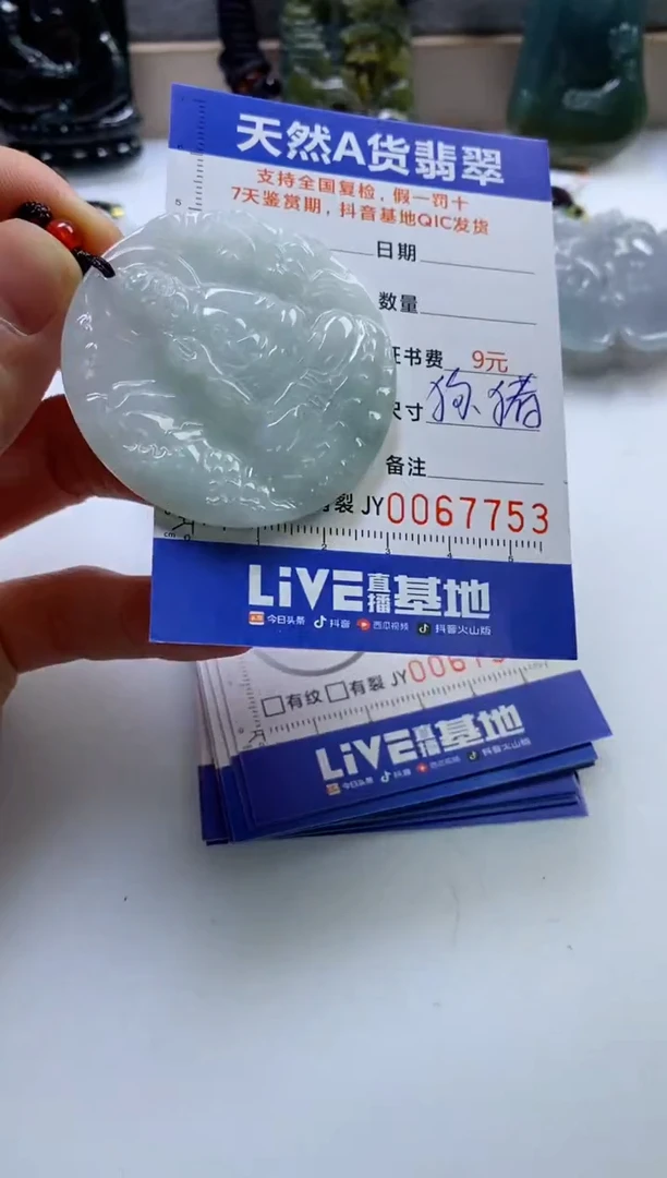 【闪购商品】翡翠挂件未镶嵌