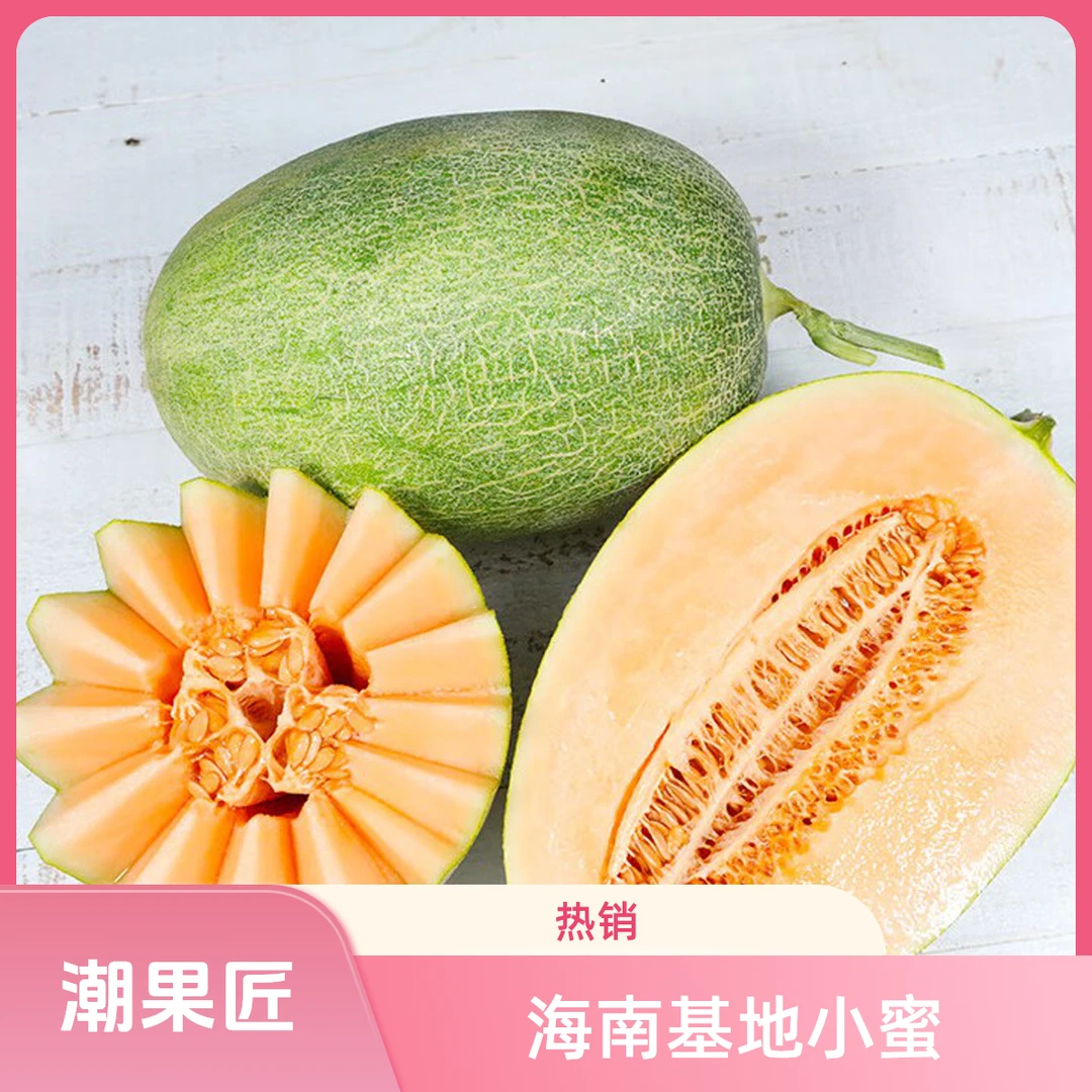 海南基地小蜜哈密瓜-1粒装(约1450g-1900g)