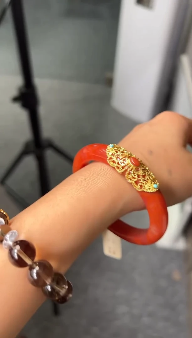 未镶嵌手镯南红玛瑙南红手镯57