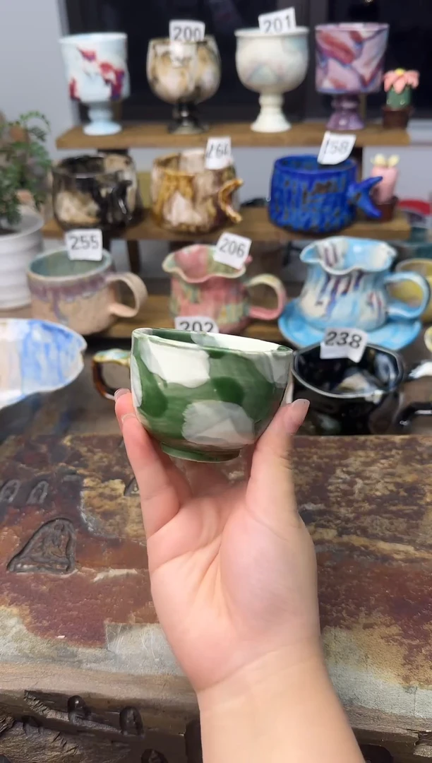 景德镇高温纯手作杯杯