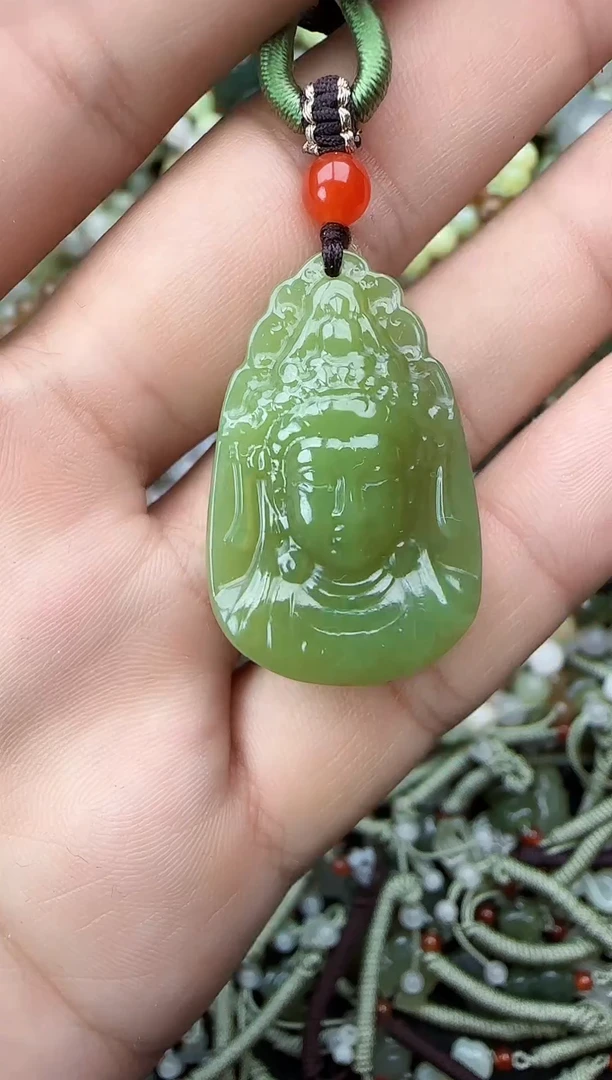 颈饰未镶嵌和田玉拍一发一