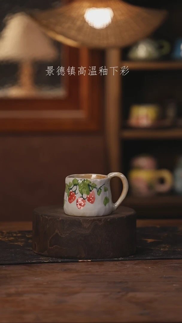 陶瓷景德镇高温釉下手绘陶瓷173