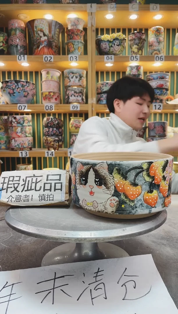 【闪购商品】瓷片默认微瑕一物一拍0118-080