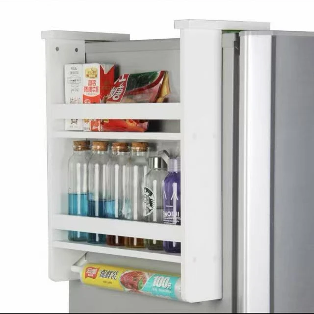 【库存】1051两层冰箱缝隙架42*9*50