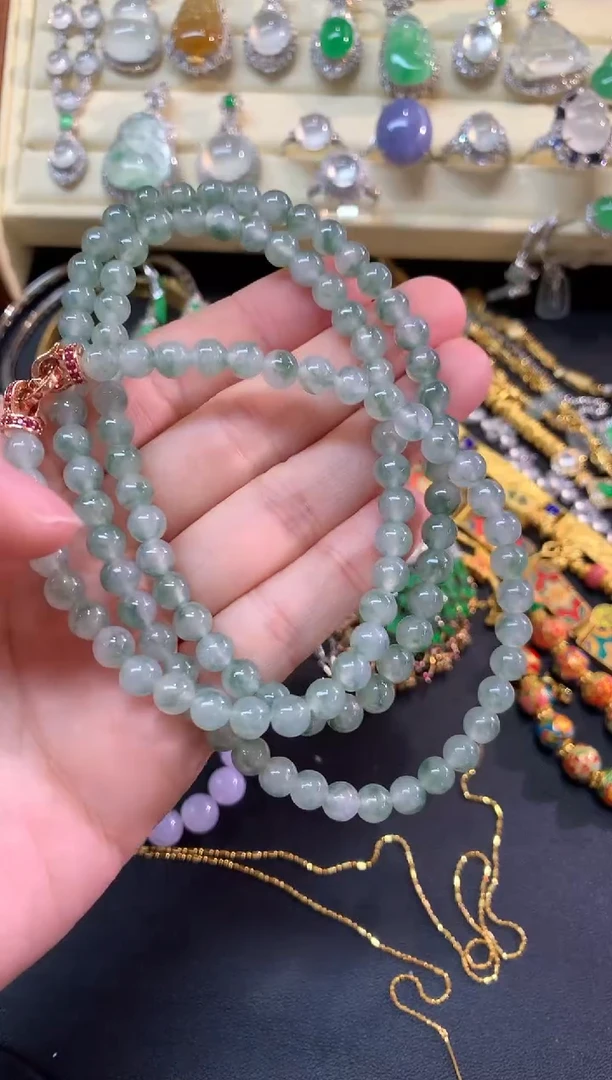 项链未镶嵌翡翠项链|3800+380