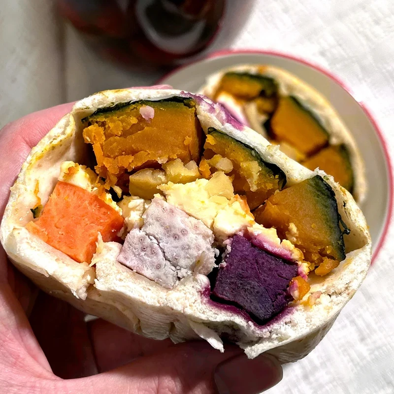 【顺丰送货上门】五谷丰登全麦馒头粗粮膳食手工有料欧包商超同款