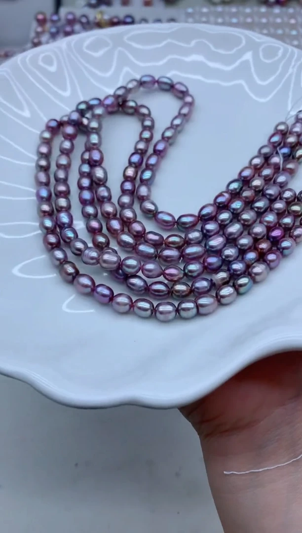 淡水珍珠未镶嵌颈饰淡水珍珠项链多样性发其一