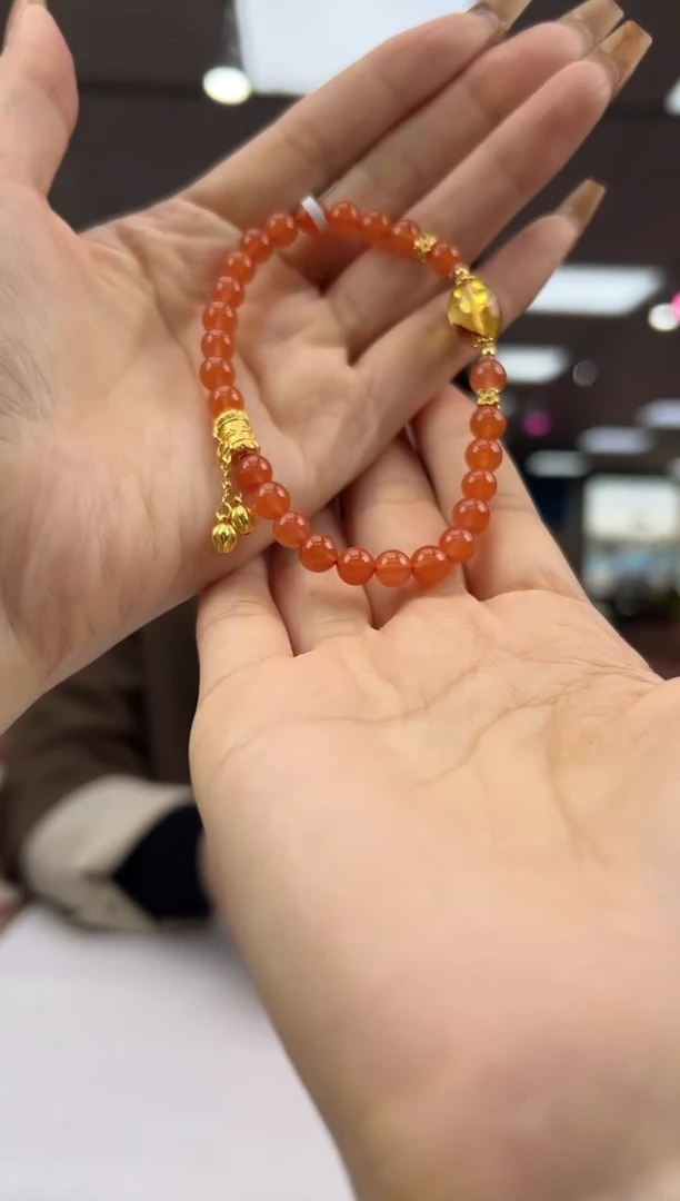 未镶嵌珠串南红玛瑙11.20-6mm（多样式）2511980268