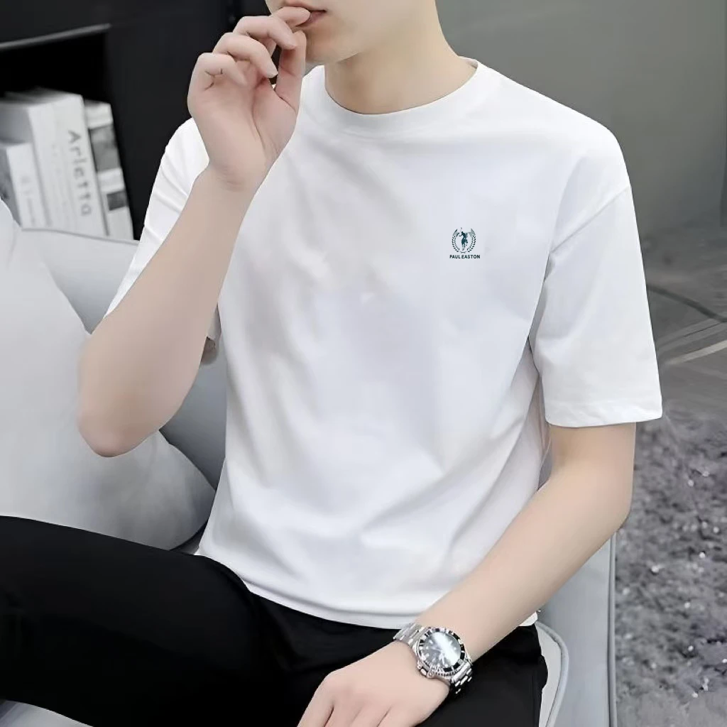 夏季清凉透气舒适男士短袖t恤