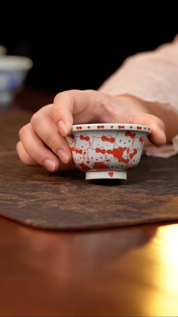 景德镇手绘茶杯茶杯茶杯