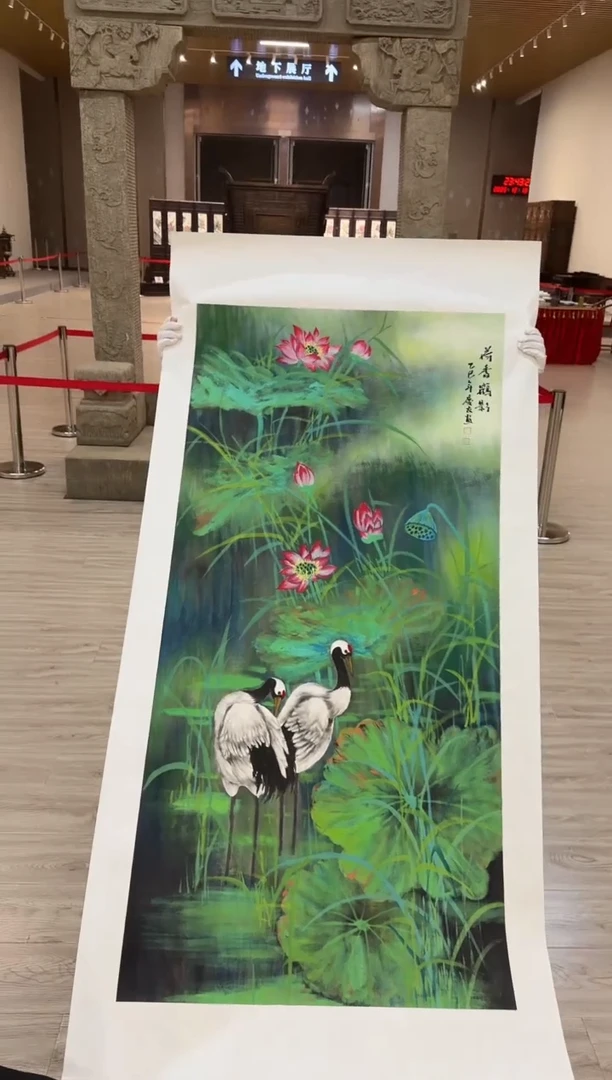 国画57赵隆轩美术馆李庆友老师作品