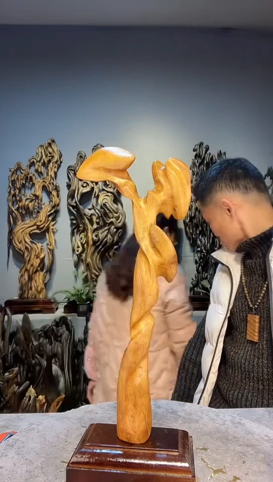 【闪购商品】金丝楠金丝楠小叶桢楠随行摆件31