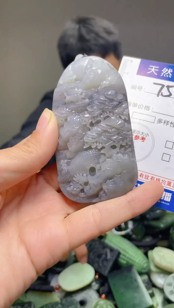 颈饰未镶嵌和田玉759