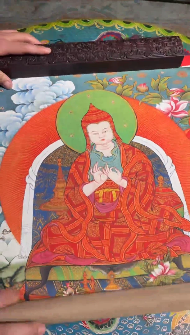 卷轴画东东唐卡tk16